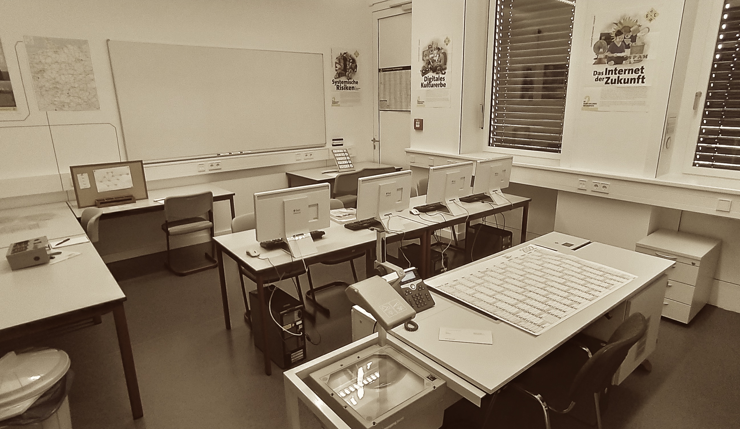 Einblick in den Room-X